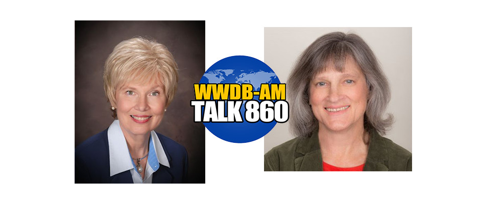 Guests on the August 4, 2015 Boomer Generation Radio program are Jane Thibault, left, and Diane Menio.
