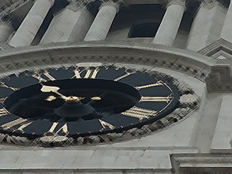 London clock. Copyright ©2008 Steve Lubetkin. Used by permission.