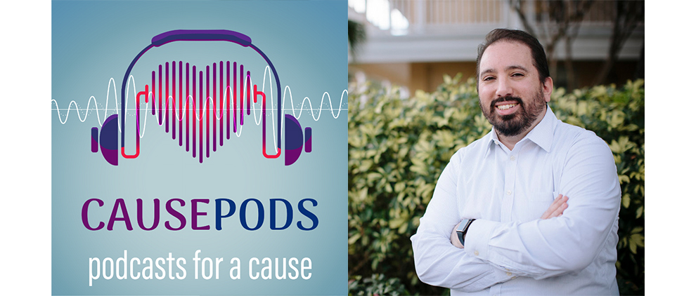 Mathew Passy is host of "CausePod," a podcast that features people working to make a difference in their communities.